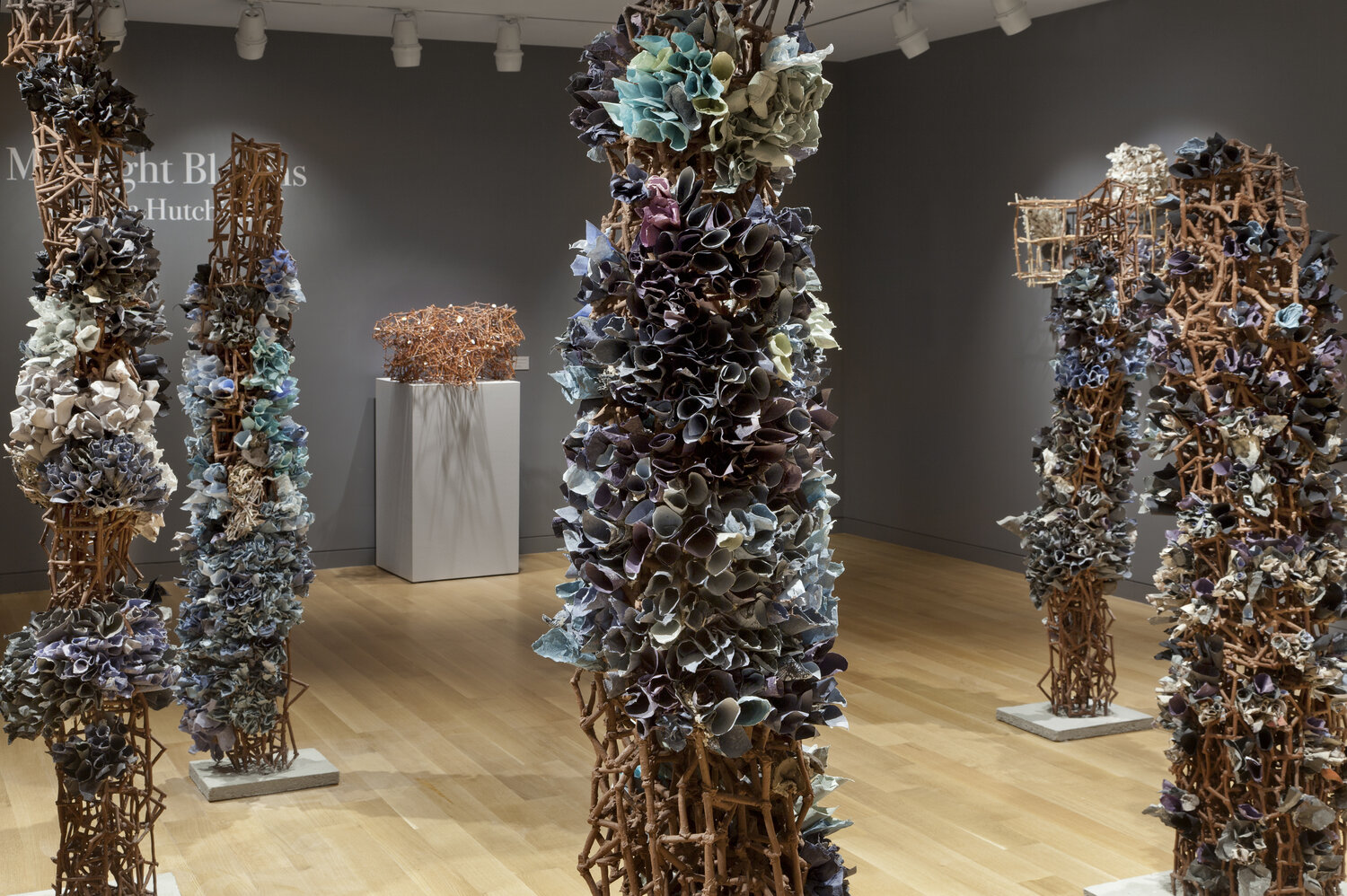   Midnight Blooms,  alternative installation view 